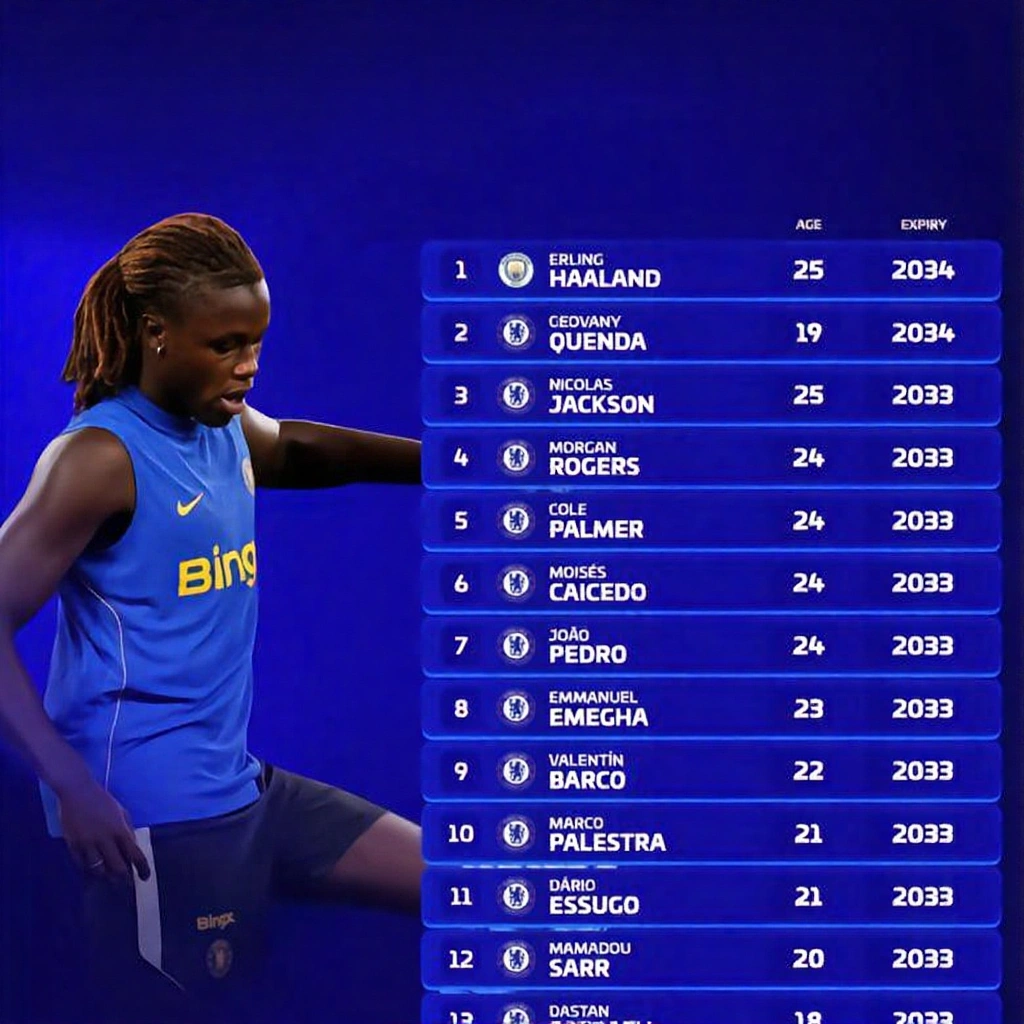 Transfermarkt-Analyse: Haaland und Koundé führen die längsten Verträge in der Premier League an