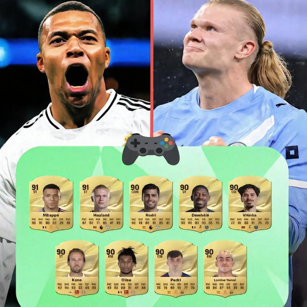 Clasificaciones FC27: Haaland y Mbappé Comparten el Liderato