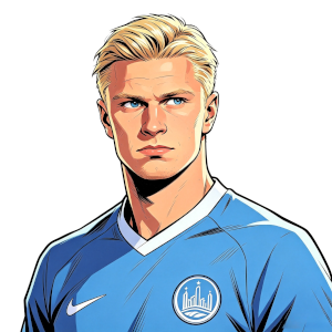 Erling Haaland Illustration